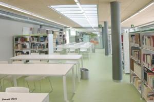 Ansoain biblioteca sala de estudio