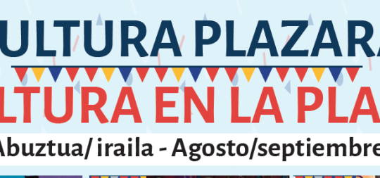 Imagen Antsoainek “Kultura Plazara” programaren edizio berria abiarazi du