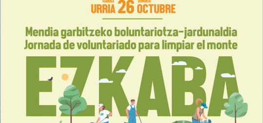 Imagen Jornada de voluntariado para limpiar el monte